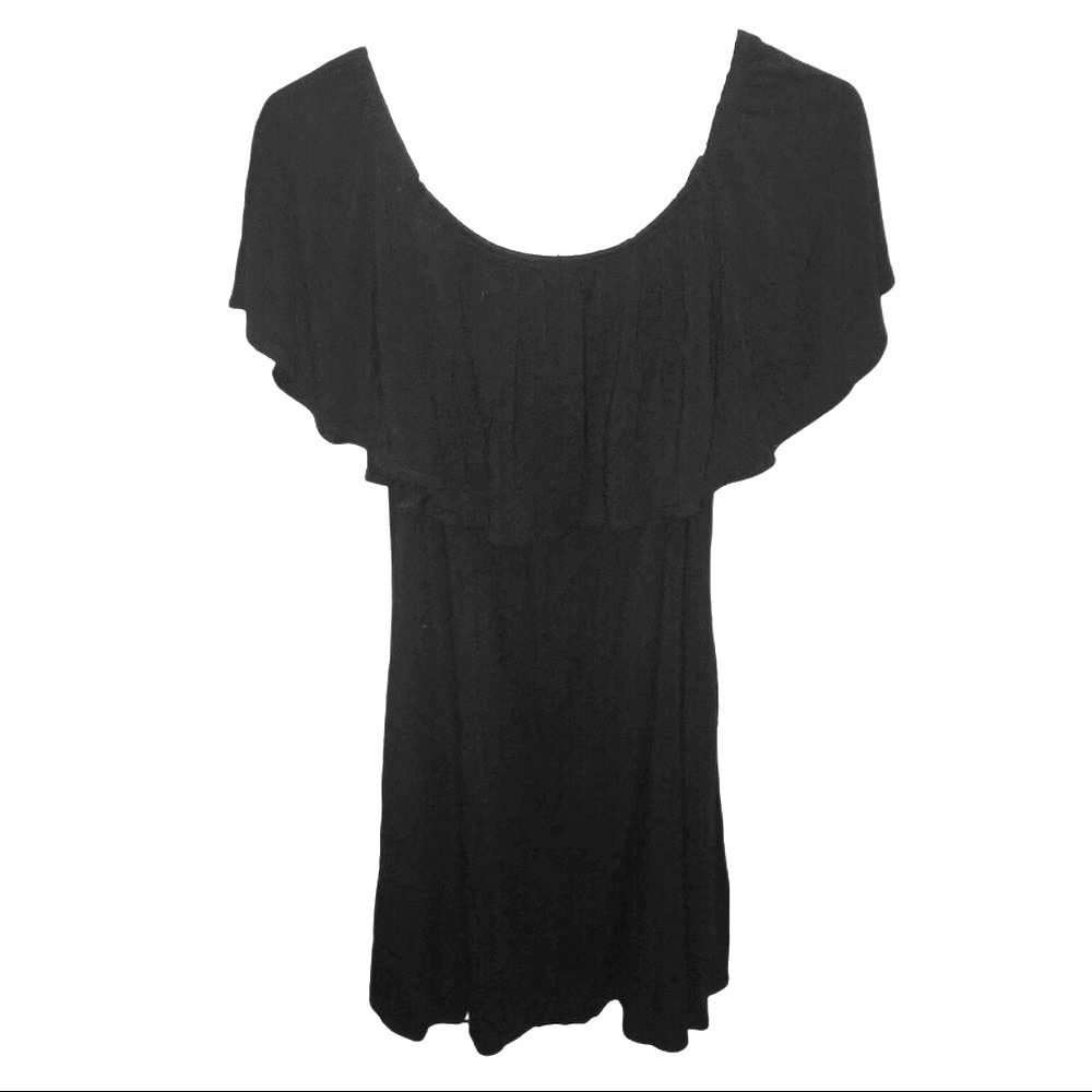 Socialite Dress Size Medium Black Pockets
